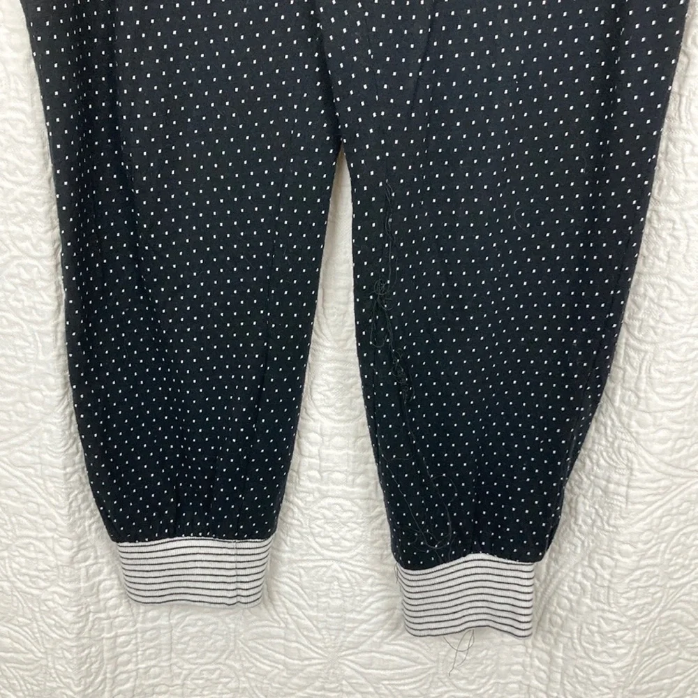 Lascana Women’s Black & White Polka Dot Lounge Set sz 12/14